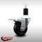Service Caster 3.5'' SS Soft Rubber Swivel 1-1/2'' Expanding Stem Caster Total Lock Brake SCC-SSEXTTL20S3514-SRS-112 - alternate 4